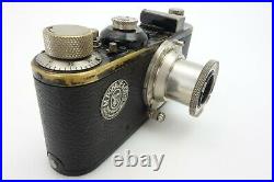 Leitz Leica I No 27932 black paint with nickel elements Elmar 50mm f3,5 jr065
