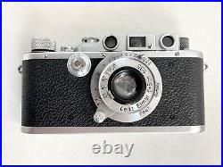 Leitz Leica IIIB 1939 (export version) 35mm camera c/w 50mm Elmar f3.5