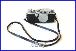 Leitz Leica IIIf Rangefinder 35mm Film Camera from 1951/52 with Red Dial