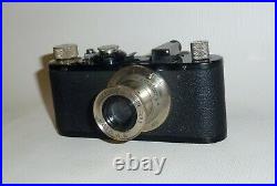 Leitz Leica Standard Mod. IC Camera Black/Nickel Elmar 3.5/50mm 1934 #123085