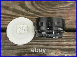Leitz Leica Visoflex ll & lll 135/2.8 & 90/2 short mt. BLACK 16462 Canada+Caps