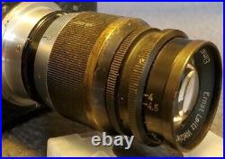Leitz Wetzlar Elmar 90mm f14 lens M39 mount #635201 ll