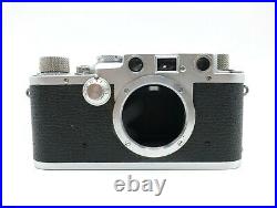 Leitz Wetzlar Leica IIIF Red Dial 35mm Rangefinder Camera Body Nr. 640199
