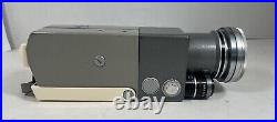 Leitz Wetzlar Leicina DOUBLE RUN 8mm Movie Camera and Case, VINTAGE Untested