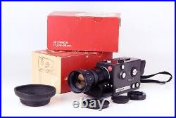 Leitz Wetzlar Leicina Special super 8 camera Lens Schneider 6-66mm Optivaron