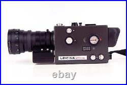 Leitz Wetzlar Leicina Special super 8 camera Lens Schneider 6-66mm Optivaron