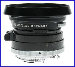 Leitz black Summilux 1.4/35mm infinity lock Canada Rare