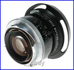 Leitz black Summilux 1.4/35mm infinity lock Canada Rare