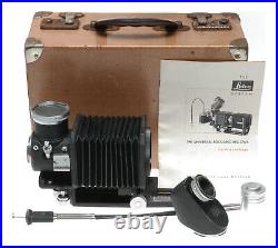 Leitz camera bellows macro photography close focus accessory cased