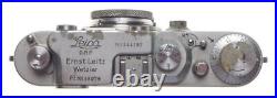 Luftwaffen-Eigentum Fl. No380798 rare Leica IIIb Leitz Elmar f=5cm 13.5 lens