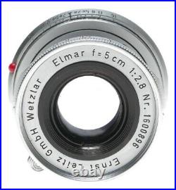 M3 Leica DS 35mm vintage film camera Elmar 2.8/50 mm lens