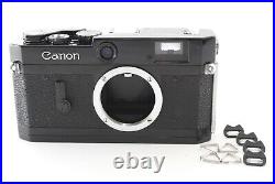 MINT Canon P Repainted Black Rangefinder LTM L39 Leica Mount Camera Japan #344