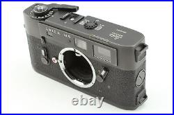 Meter OK N MINT, MR-9 LEICA M5 LATE Black Rangefinder 35mm Film Camera JAPAN