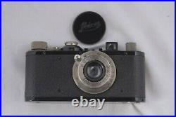 Mint- Leica I (C Standard) Black Paint withElmar 50mm f3.5 Rangefinder Filters