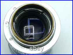 N MINT Leica IIIF Range Finder Film Camera Red Dial Self Timer + Lens