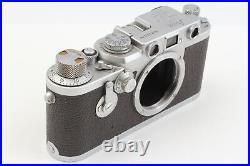 N MINT Red Dial Leica IIIf Self Timer Rangefinder 35mm Film Camera Screw JAPAN