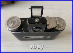 Nagel Pupille 1930's Vintage German Camera with E. Leitz Wetzlar Elmar 5cm f/3.5