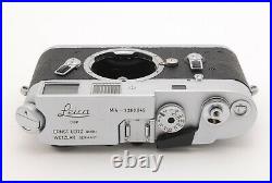 Near MINT LEICA Leitz M4 Silver Rangefinder Film Camera From Japan
