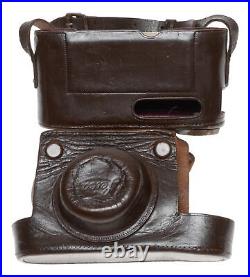 New York Leica II Rare camera leather ever ready original case