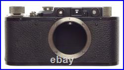 Nickel Leica I rare black paint camera Elmar 3.5 f=5cm collapsible 50mm upgrade