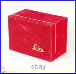 Orginal Leica Red Box IGEMO for Camera Leica M3