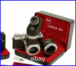 Pair Collectible Leica 35mm Cameras from the Estate of Russ Meyer with extras