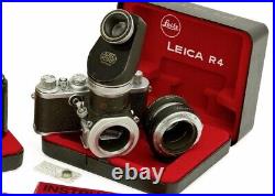 Pair Collectible Leica 35mm Cameras from the Estate of Russ Meyer with extras