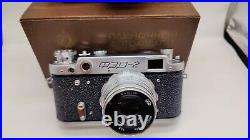 RARE 1960 SET! Vintage FED 2 Film Camera + Industar 26M Lens Based Leica WORKING