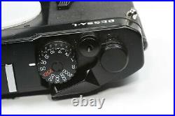 RARE BLACK VERSION Voigtlander BESSA L camera body Leica LTM mount
