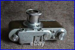 RARE FED NKVD USSR No. 14109 Rangefinder camera INDUSTAR-10 M39 Leica Mount