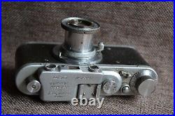 RARE FED NKVD USSR No. 19498 Rangefinder camera INDUSTAR-10 M39 Leica Mount