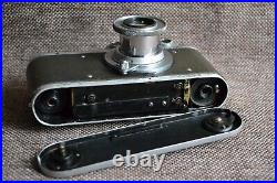RARE FED NKVD USSR No. 4989 Rangefinder camera INDUSTAR-10 M39 Leica Mount