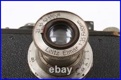 RARE Leica I Mod (C) Camera Body, 5 Digit S/N with Elmar Nickel Lens & Case