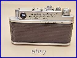 RARE USSR Rangefinder camera Zorkiy-4 35 mm lens JUPITER-8 WITH ENGRAVING! 1968