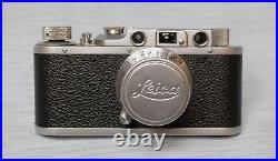Rare Chrome Leica II (1939) Ser. #318676. Codeword'AIROOCHROM' w. Leica lens