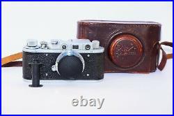 Rare Zorki-1 VINTAGE USSR Copy Leica Film Camera withs lens industar-22 SUPER