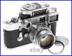 STUNNING LEICA BOXED SS M3 RANGEFINDER 35mm FILM CAMERA DR SUMMICRON 2/50mm CASE