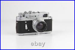 Soviet Camera ZORKI 4 KMZ Lens JUPITER 8 (2 / 50) Copy LEICA 50 years USSR