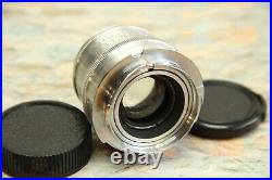 Soviet lens JUPITER-8 2/50 USSR Sonnar, LEICA+mount m39, vintage lens
