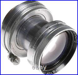 Summitar f=5cm 12 Leica camera lens 2/50 coated vintage optics filters set LTM