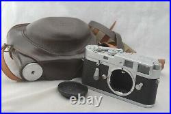 Super Rare Leica M2-S Camera Body #1163460 withCase in Excellent+ Condition