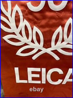 VINTAGE Leica Camera JAHRE 50th Anniversary Hanging Banner Advertising 1975