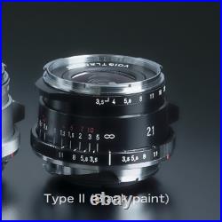 VOIGTLANDER Color-Skopar Vintage Line 21mm f3.5 TypeII Lens Black Leica M Mount