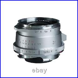 VOIGTLANDER Color-Skopar Vintage Line 21mm f3.5 TypeII Lens Silver Leica M Mount