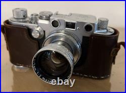 Vintage 1954 Leica DBP Ernst Leitz Wetzlar Camera Nr. 635326