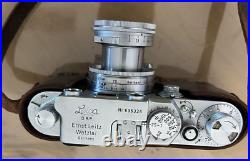 Vintage 1954 Leica DBP Ernst Leitz Wetzlar Camera Nr. 635326