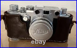 Vintage 1954 Leica DBP Ernst Leitz Wetzlar Camera Nr. 635326