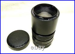 Vintage 60's-70s LEITZ Wetzlar LEICA 135mm f/2.8 Elmarit-R SLR Lens withCaps, Pouch