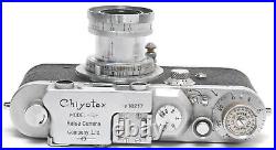 Vintage Chiyotax IIIF camera w. 3.5/50mm Hexar Konishiroku Leica M39 Mount