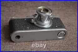 Vintage FED Berdsk Rangefinder camera USSR lens Industar 10 M39 Leica Mount